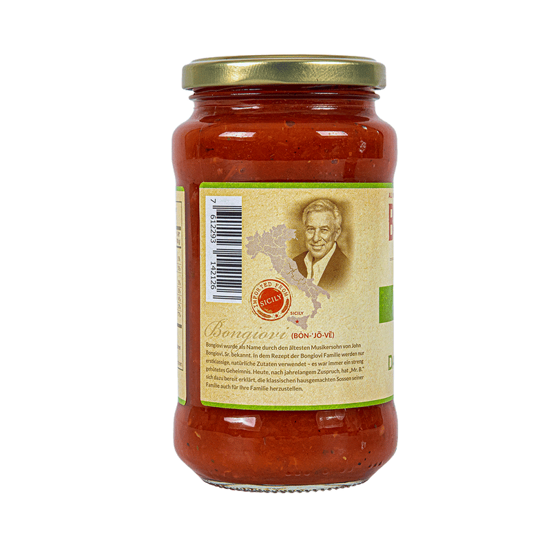 Etikett Bongiovi Tomatensauce